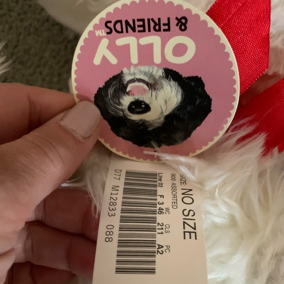 New Vintage Olly & Friends Dog White Poodle Bag “Empress Emily” Double handles - Picture 2 of 9